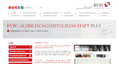 Desktop Screenshot of bvbc.de