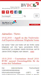 Mobile Screenshot of bvbc.de